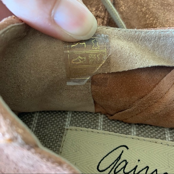 Gaimo Espadrilles Lace-up Pink Suede Sneakers - Picture 6 of 13